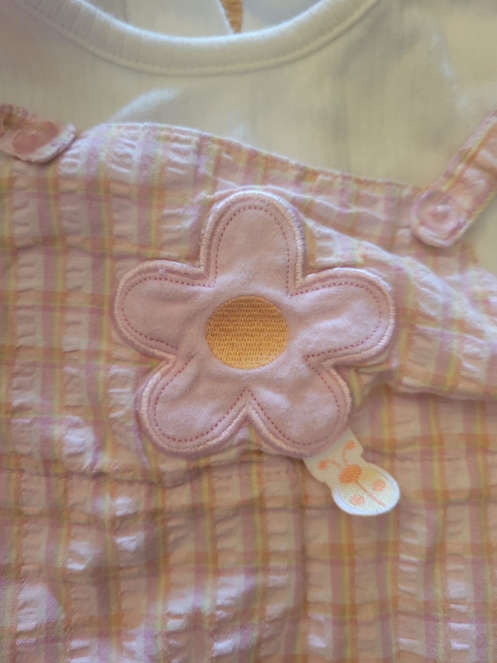 Baby Girls Pink Two-Piece Outfit - Dress & Leggings - Picture 4 of 9